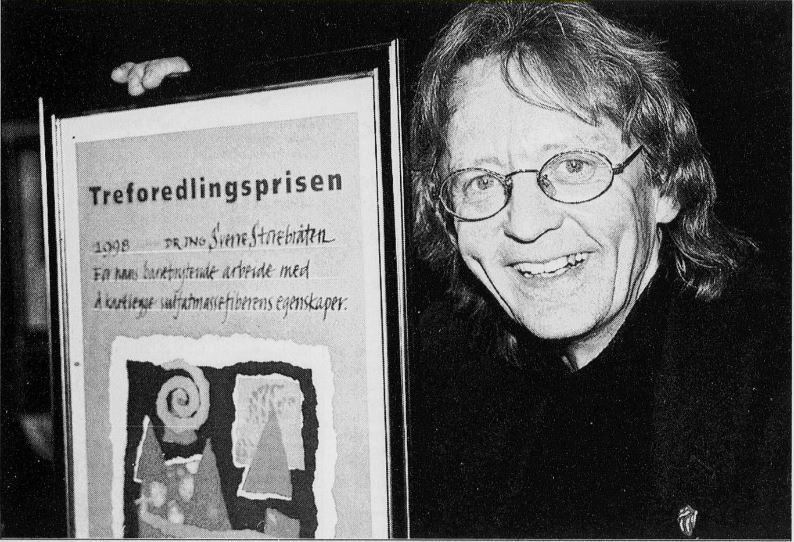 Treforedlingsprisen 1998 til Sverre Storebråten